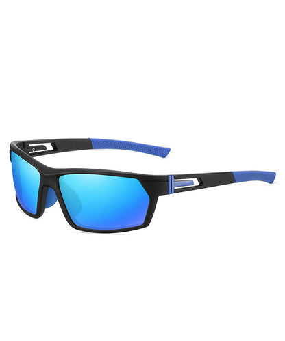 Boutique Black Blue Outdoor Sports Polarized Sunglasses