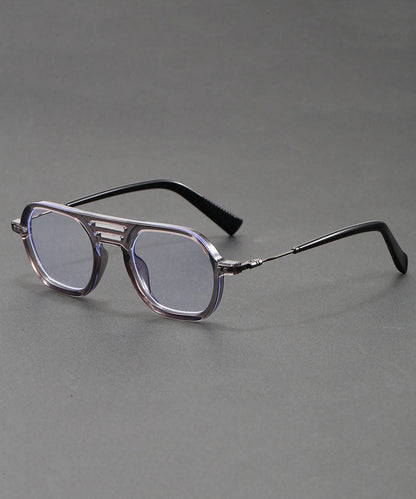 Boutique Grey Metal Blue Light Blocking Unisex Reading Glasses