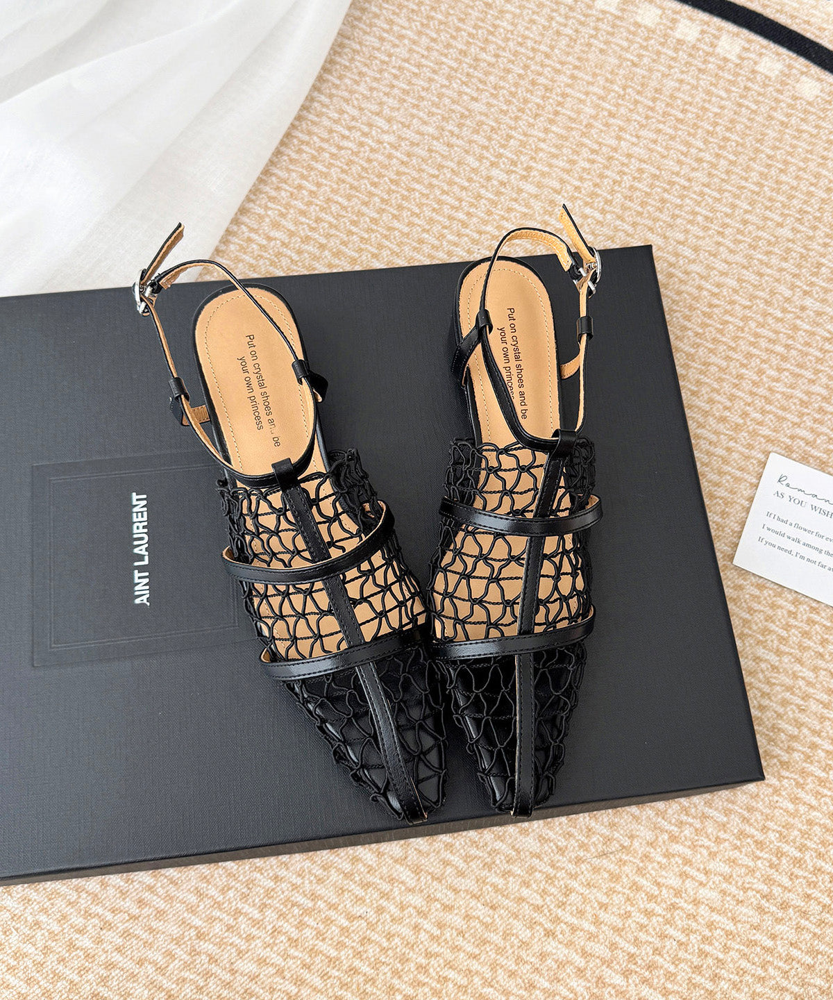 Boutique Hollow Out Splicing Chunky Sandals Brown Cowhide Leather