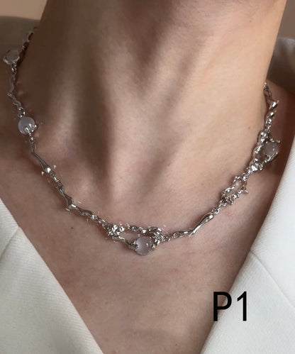 Boutique Opal High Quality Tungsten steel Choker