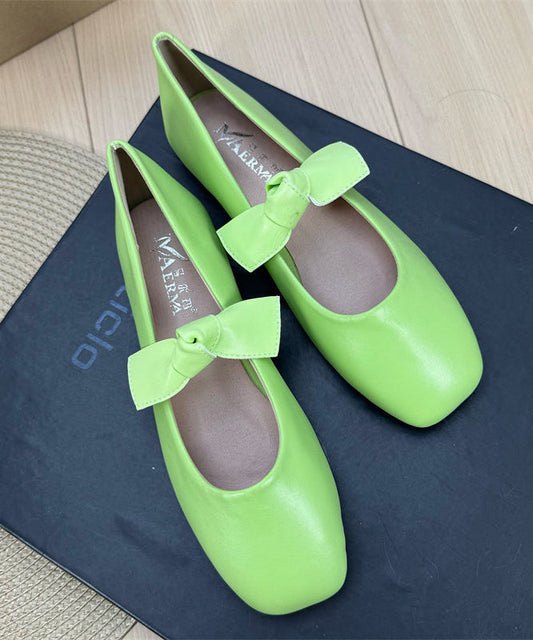 Boutique Splicing Flat Shoes For Women Yellow Faux Leather