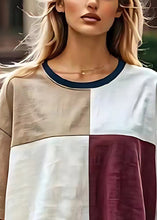 Load image into Gallery viewer, Casual Colorblock Oversized Patchwork Linen Tanks Summer