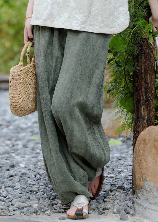 Casual Cyan Tie Dye Patchwork Solid Lantern Pants Fall