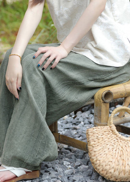 Casual Cyan Tie Dye Patchwork Solid Lantern Pants Fall