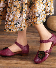 Load image into Gallery viewer, Casual Grey Buckle Strap Embossed Sandals