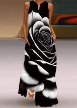 Load image into Gallery viewer, Casual Rainbow V Neck Print Robe Dresses Summer