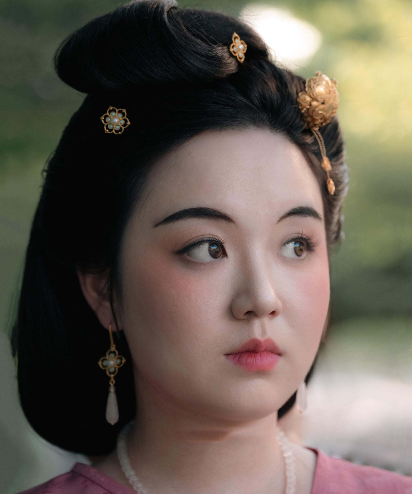 Chinese Style Gold Alloy Parrot Tassel Hairpin