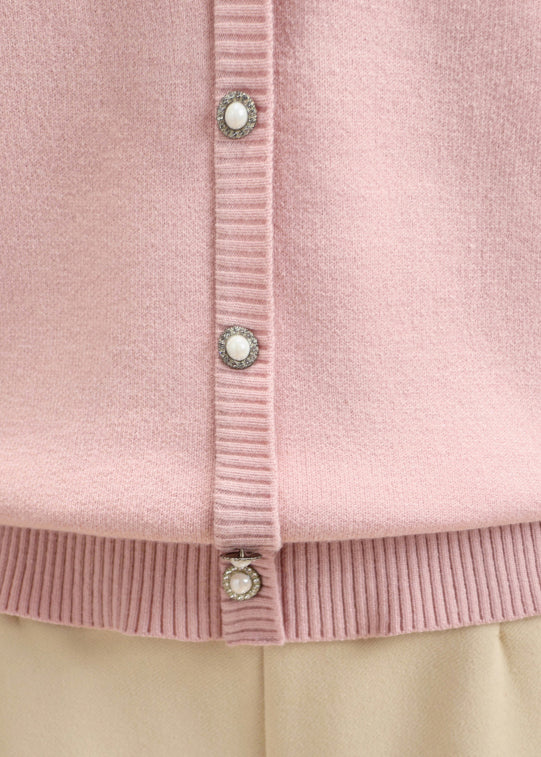 Classy Red Bow Patchwork Warm Fleece Knit Pullover Winter