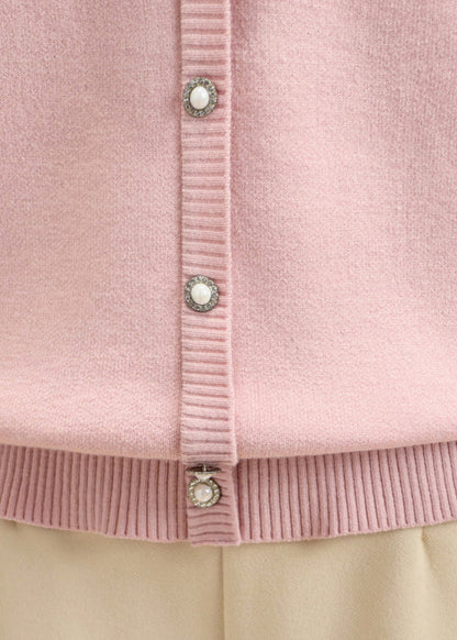 Classy Red Bow Patchwork Warm Fleece Knit Pullover Winter