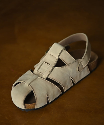 Comfortable Beige Water Sandals Hollow Out Water Sandals