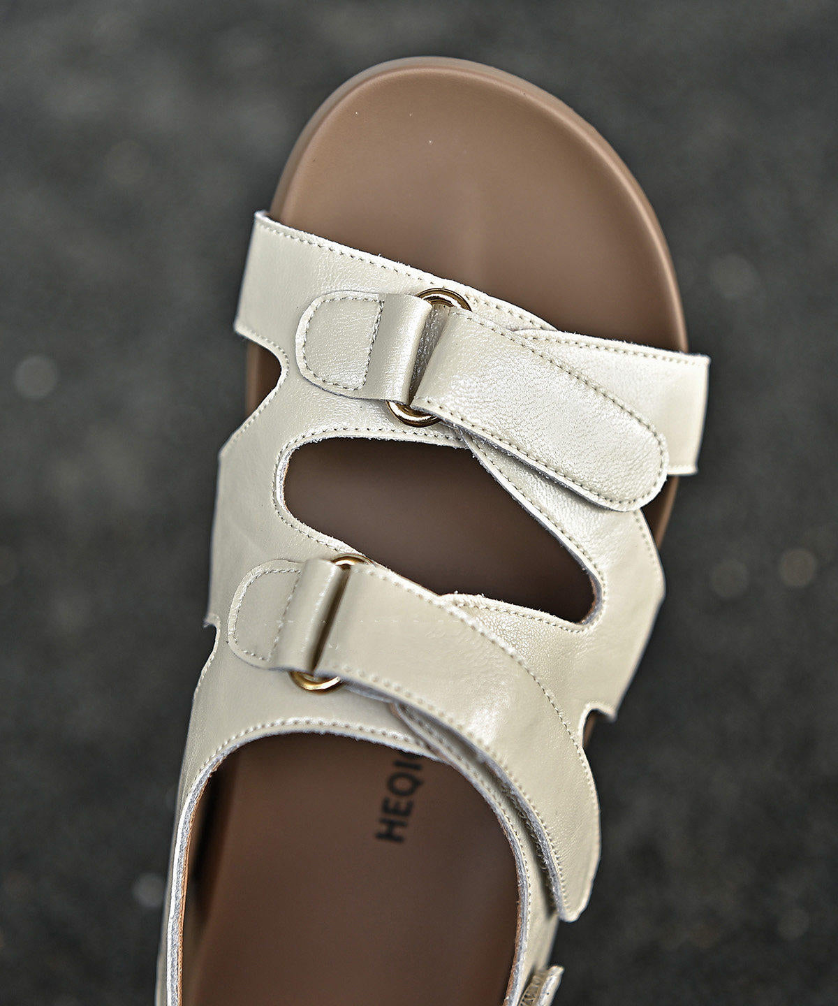 Comfortable White Sandals Hollow Out Sandals