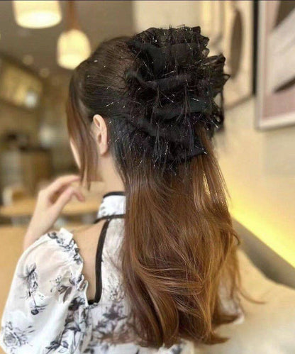 Cute Pink Alloy Cloud Mass Tassel Hairpin