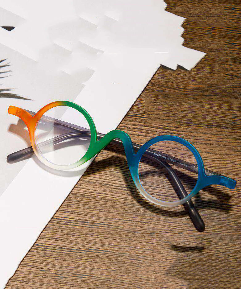 DIY Rainbow PC Full Frame Reading Glasses