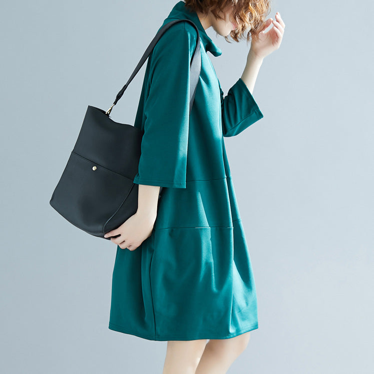 DIY black Cotton Tunics Fine Fashion Ideas bracelet sleeved daily high neck Dresses