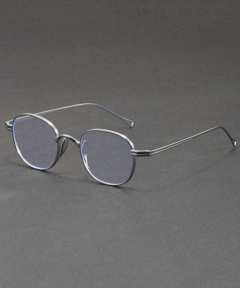 Elegant Coffee Metal Round Frame Unisex Reading Glasses