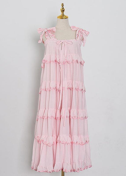 Elegant Patchwork Ruffles Yellow For Women Off Shoulder Sleeveless Oversized Dresses - SooLinen