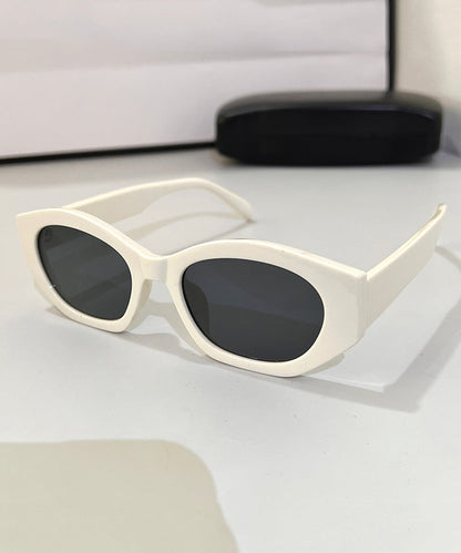 European And American Black Irregular Polygonal Punk Sunglasses