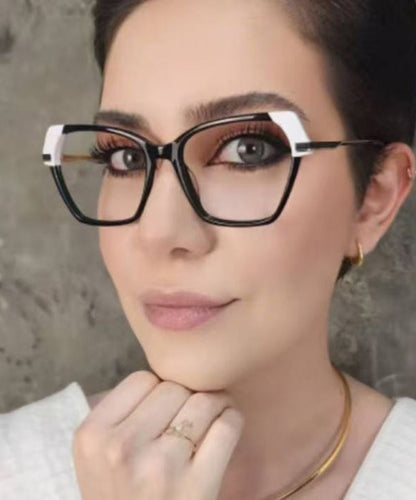 European And American Colorblock Irregular Sunglasses