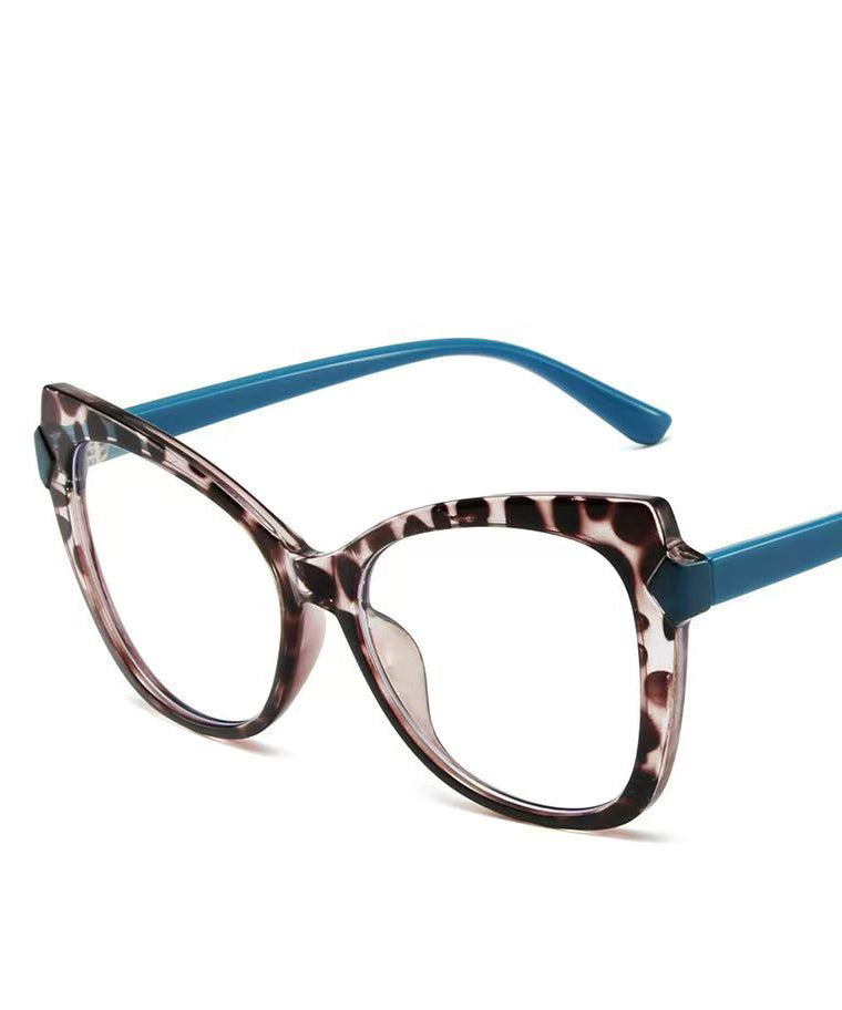 European And American Fashion Leopard Red Sunglasses