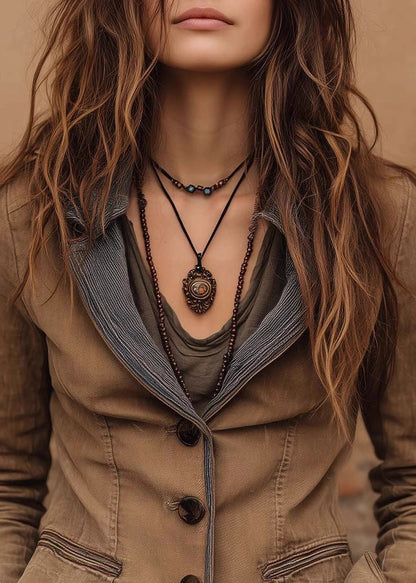 European And American Fashion Peter Pan Collar Splicing Jacket Fall