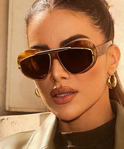 European And American Leopard Punk Style Sunglasses