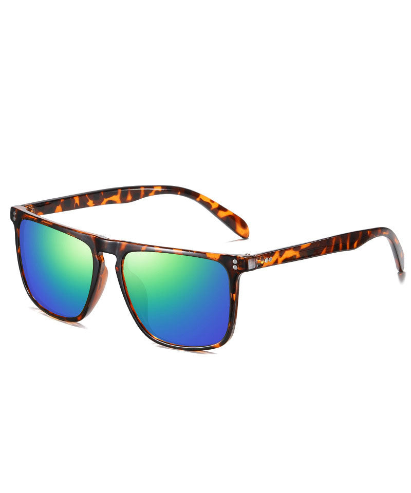 Fashion Blackish Green Polarized Color Changing Sunglasses