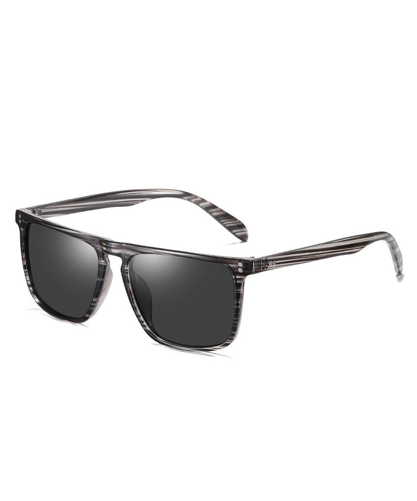 Fashion Blackish Green Polarized Color Changing Sunglasses