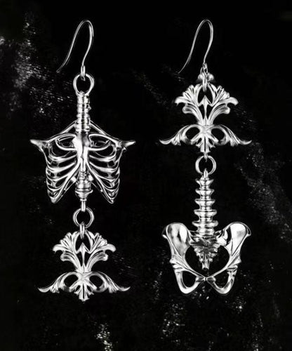 Fashion Gold Copper Overgild The Bone Of A Beauty And Iris Drop Earrings