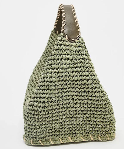 Fashion Handmade Straw Woven Casual Versatile Shoulder Bag