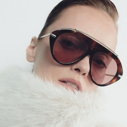 Fashion New Black Frame Personalized Sunglasses