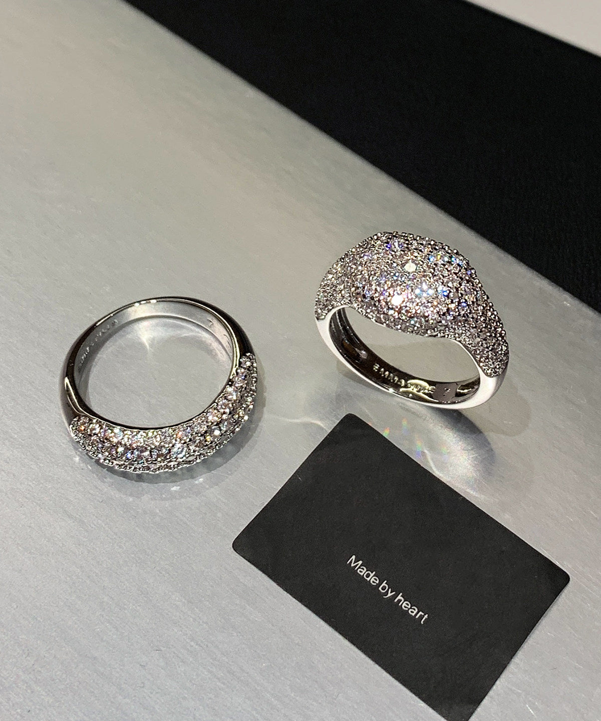Fashion Silvery Zircon Sparkling Women Ring