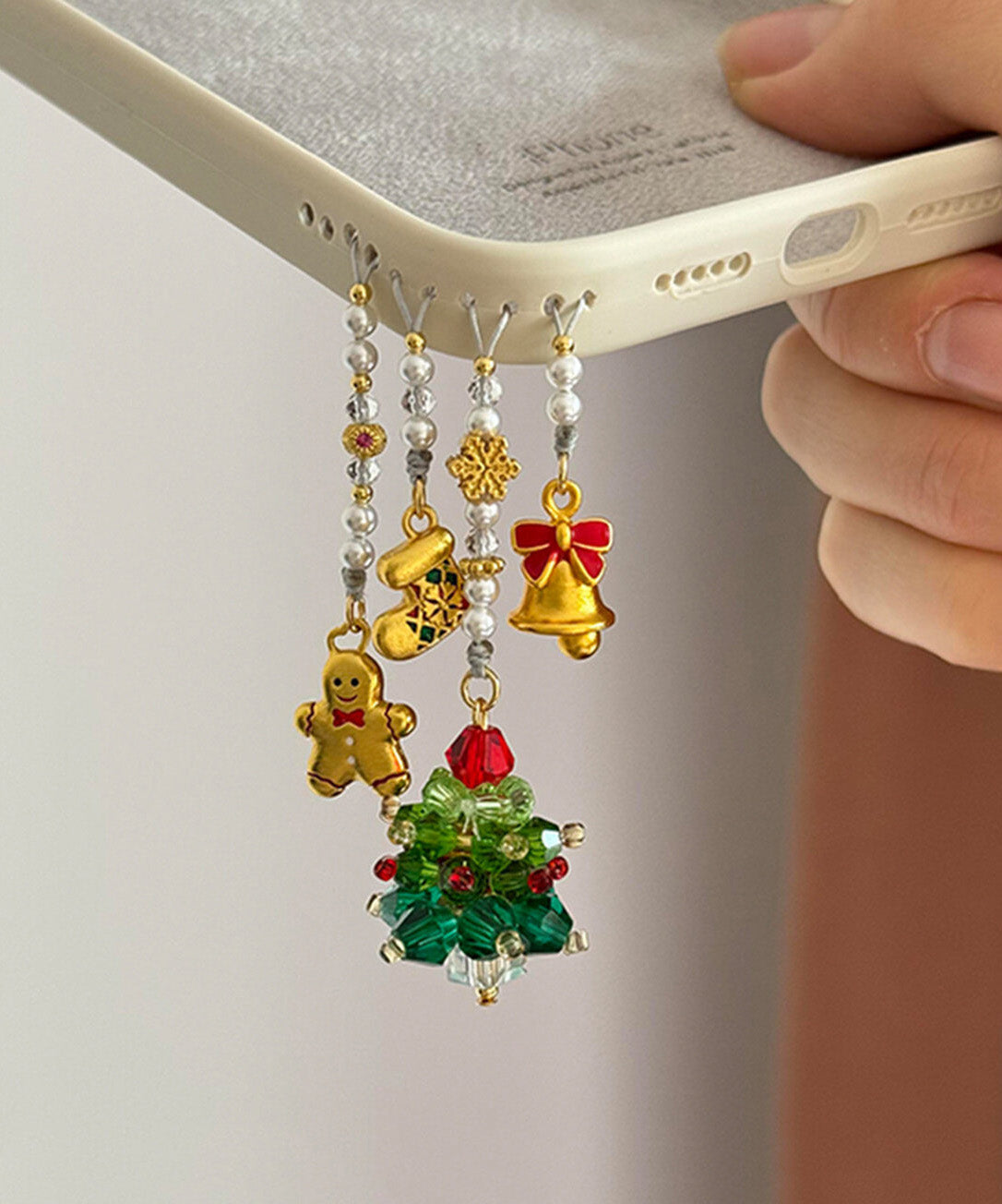 Fashion Sweet Christmas Versatile Mobile Phone Chain Pendant