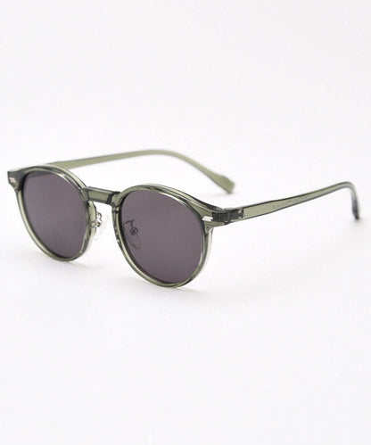 Fashion Tea Color Resin UV Protection Unisex Sunglasses