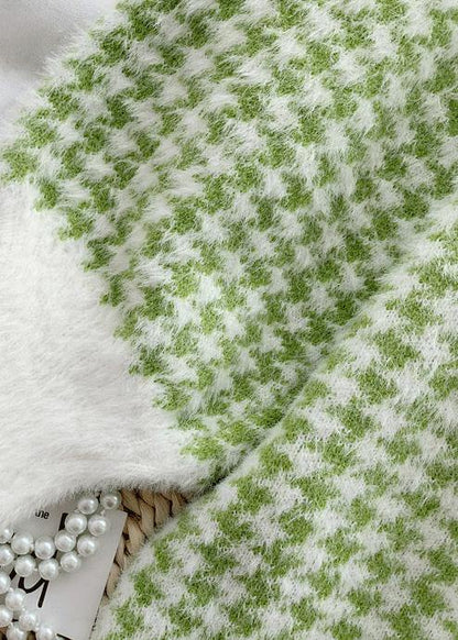 Fashion patchwork Sweater outfits Design cute Mujer o neck knit dress - SooLinen