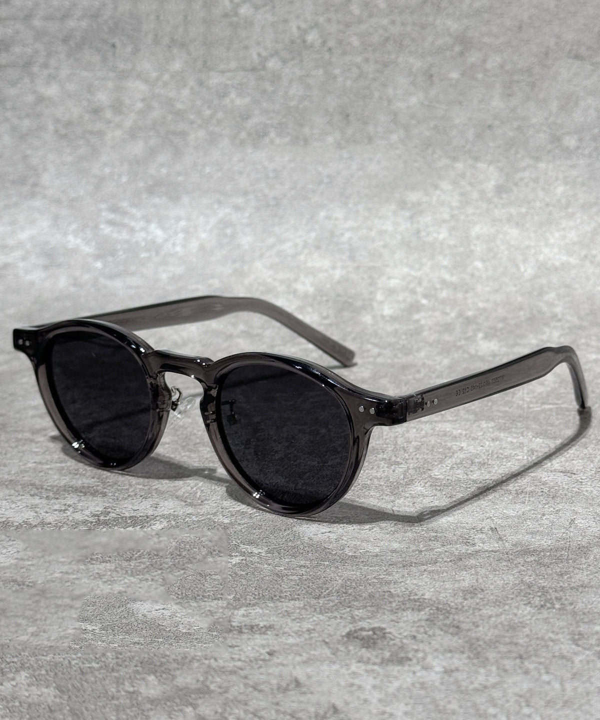 Fine Grey Resin UV Protection Sunglasses
