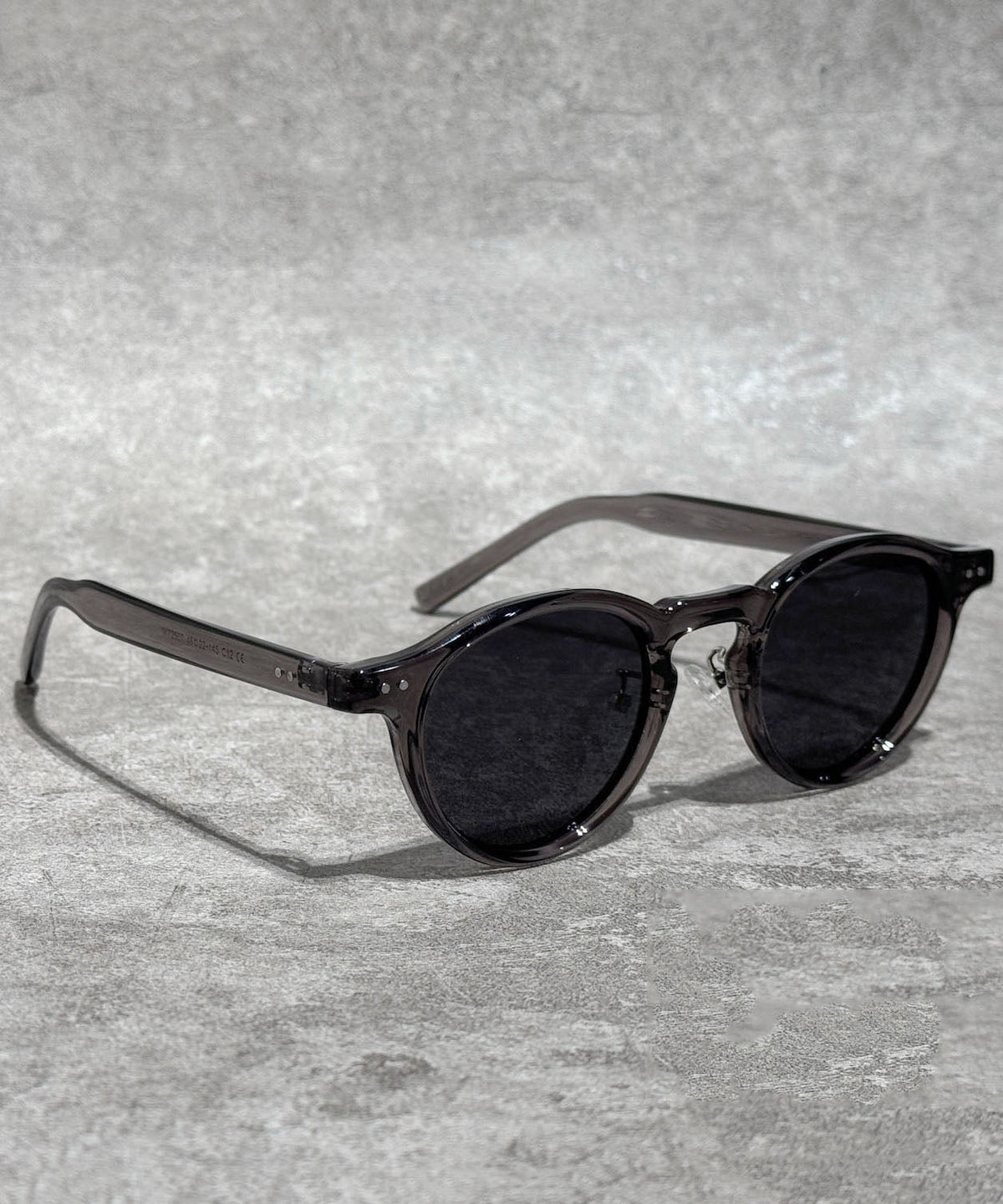 Fine Grey Resin UV Protection Sunglasses
