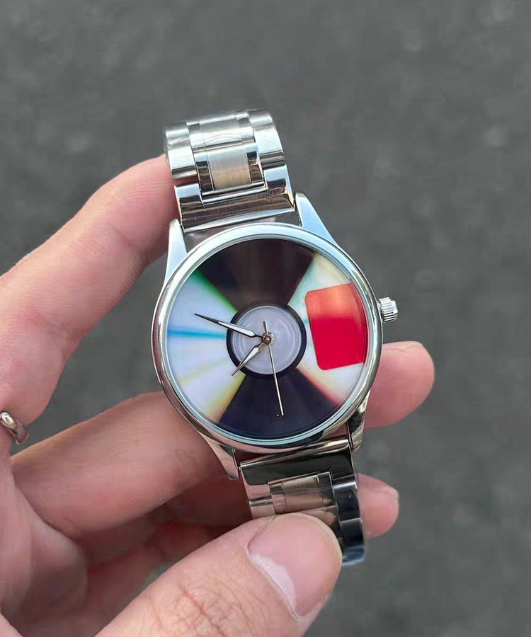 Fine Rainbow Stainless Steel Waterproof Men Watches