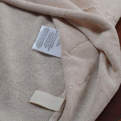 Fine long linen dresses trendy plus size Round Neck Knitting Short Sleeve Flax Dress