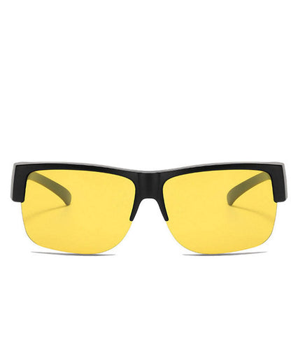 Handmade Blue Resin Holiday UV Protection Sunglasses