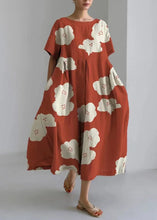 Load image into Gallery viewer, Handmade Yellow Wrinkled Pockets Holiday Maxi Dress Summer