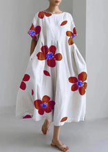 Load image into Gallery viewer, Handmade Yellow Wrinkled Pockets Holiday Maxi Dress Summer