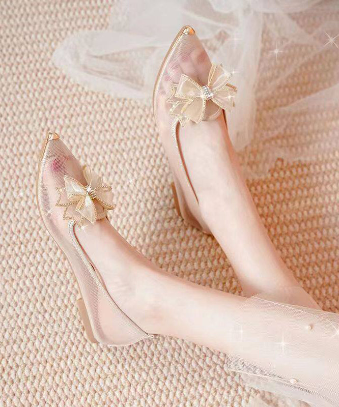 Hollow Out Black Flat Shoes Pointed Toe Flat Shoes