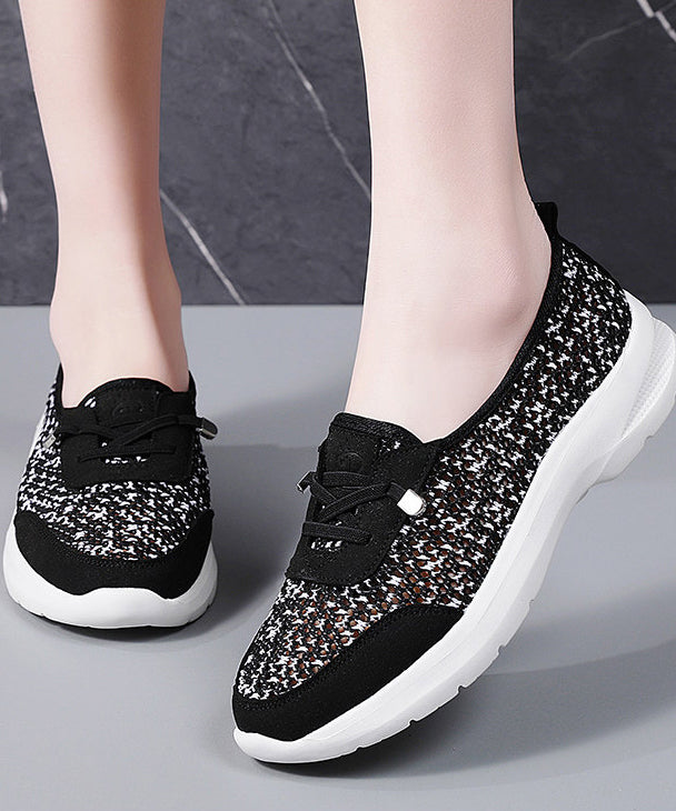 Hollow Out Purple Flat Shoes For Women Cross Strap Flat Shoes