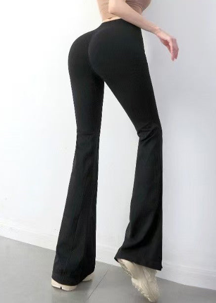 Impact Black Butt Scrunch Cotton Yoga Pants