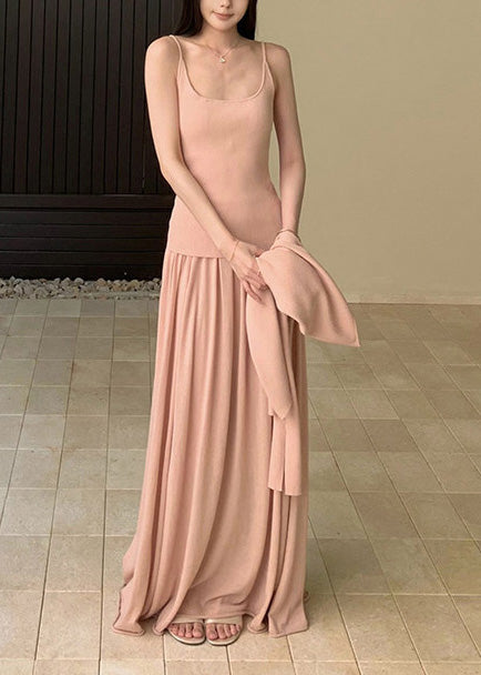 Italian Green Woolen Knit Three Piece Set Women Clothing Spring