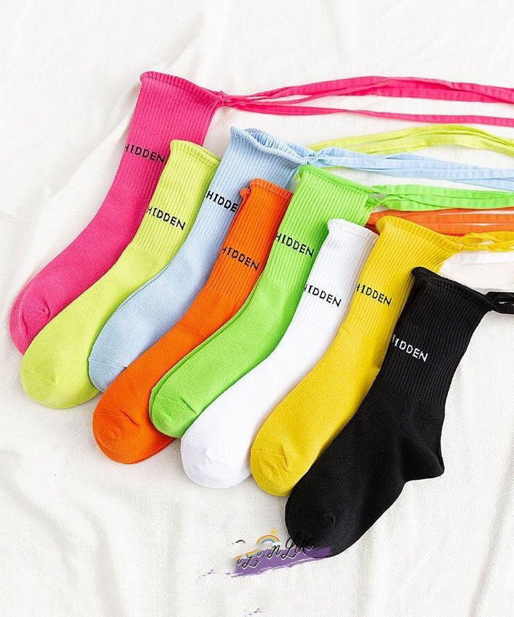 Japanese Style Street Summer Strap Cross Socks