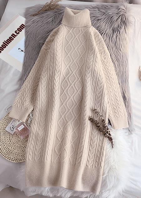 Knitted navy Sweater Wardrobes Vintage lapel thick Funny knitwear - SooLinen