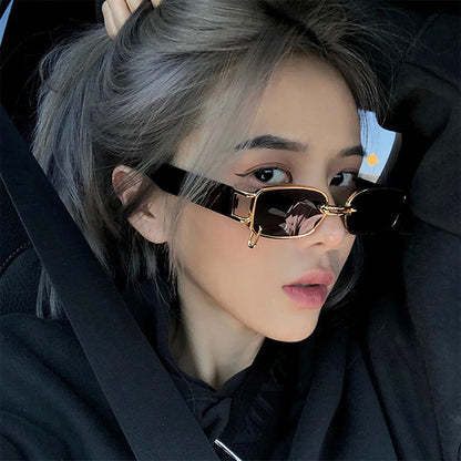 Korean Street Photography Hip-Hop Men's Sunglasses