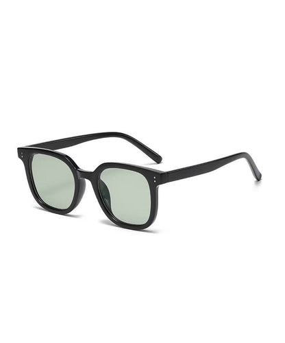 Korean Style Yellow Square Versatile Sunglasses