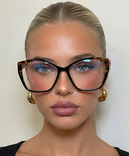 Ladies' Fashion Frame Blue Full Frame Reading Glasses